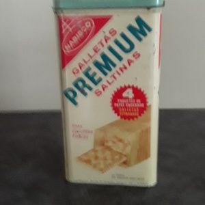 Nabisco saltima cracker tin fir the 60's